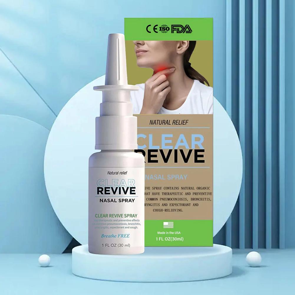 30ml Lung Detoxification Herbal Cleansing Spray Smoking Clear Nasal Stuck Herbal Nasal Spray Rhinitis Treatment Nasal Care Healt