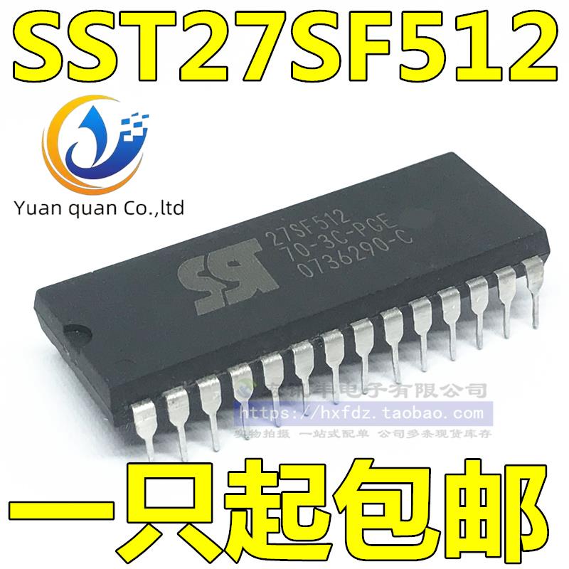 10pcs original new SST27SF512 SST27SF512-70-3C-PGE DIP-28 storage