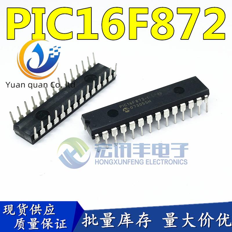 2pcs original new PIC16F872-I/SP PIC16F872 DIP-28 microcontroller IC
