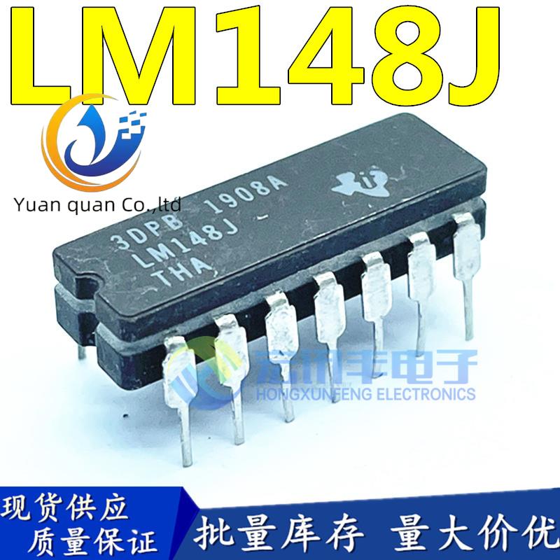 10pcs original new LM148 LM148J CDIP-14 Operational Amplifier LM148AJ