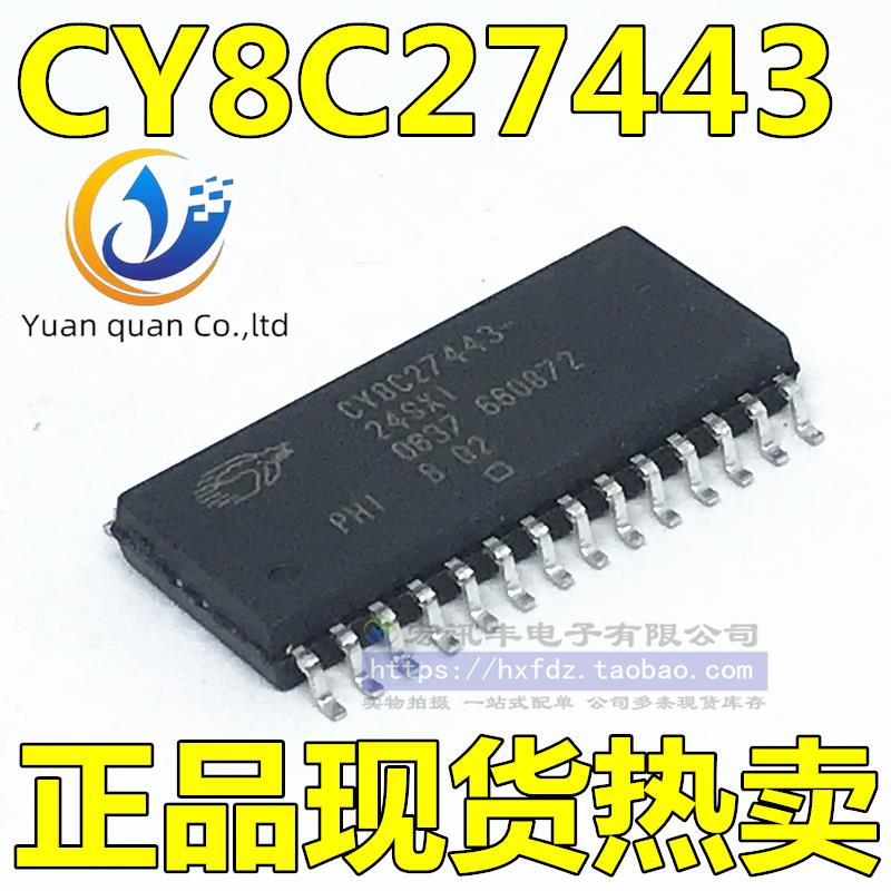 10pcs original new CY8C27443 CY8C27443-24SXI SOP28 Microcontroller