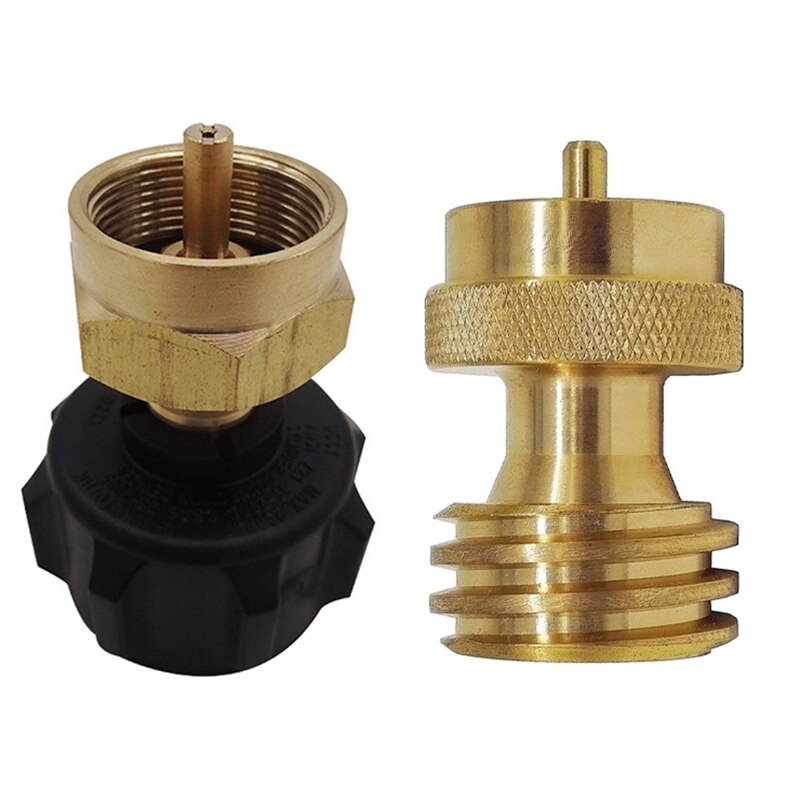 Propane Refill Adapter Propane Tank Adapter QCC1 Propane Regulator Valve Propane Adapter 1Lb Cylinder Propane Bottle Connector