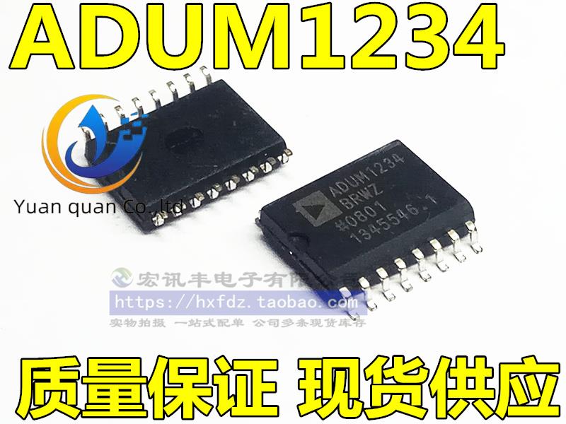 30pcs original new ADUM1234BRWZ ADUM1234 ADUM1234BRWSOP-16