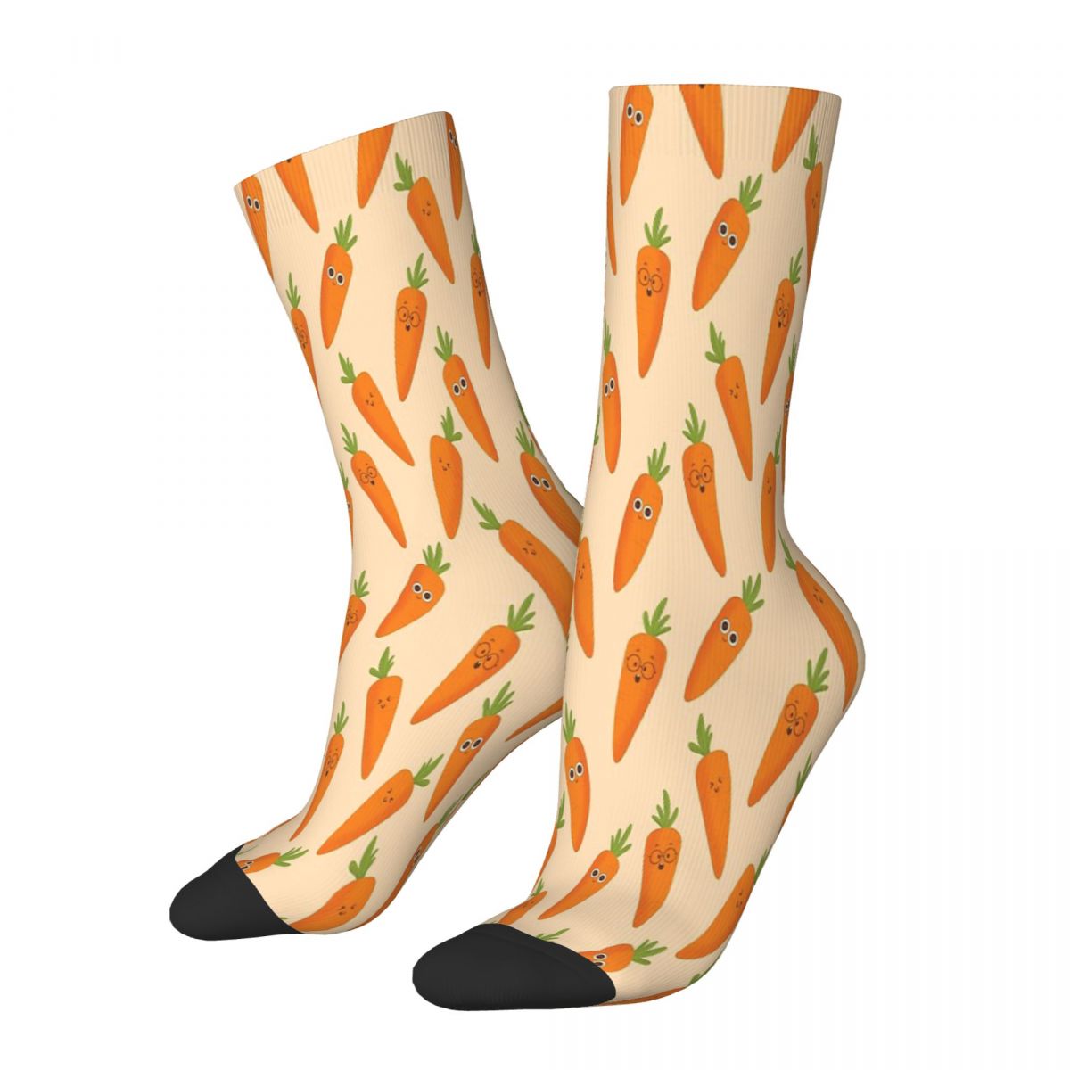 Happy Carrots Socks Male Mens Women Summer Stockings Hip Hop