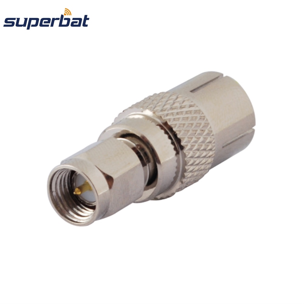 Superbat 5pcs SMA Male to DVB-T Female DVB-T TV-Tuner Antenna Adapter Connector