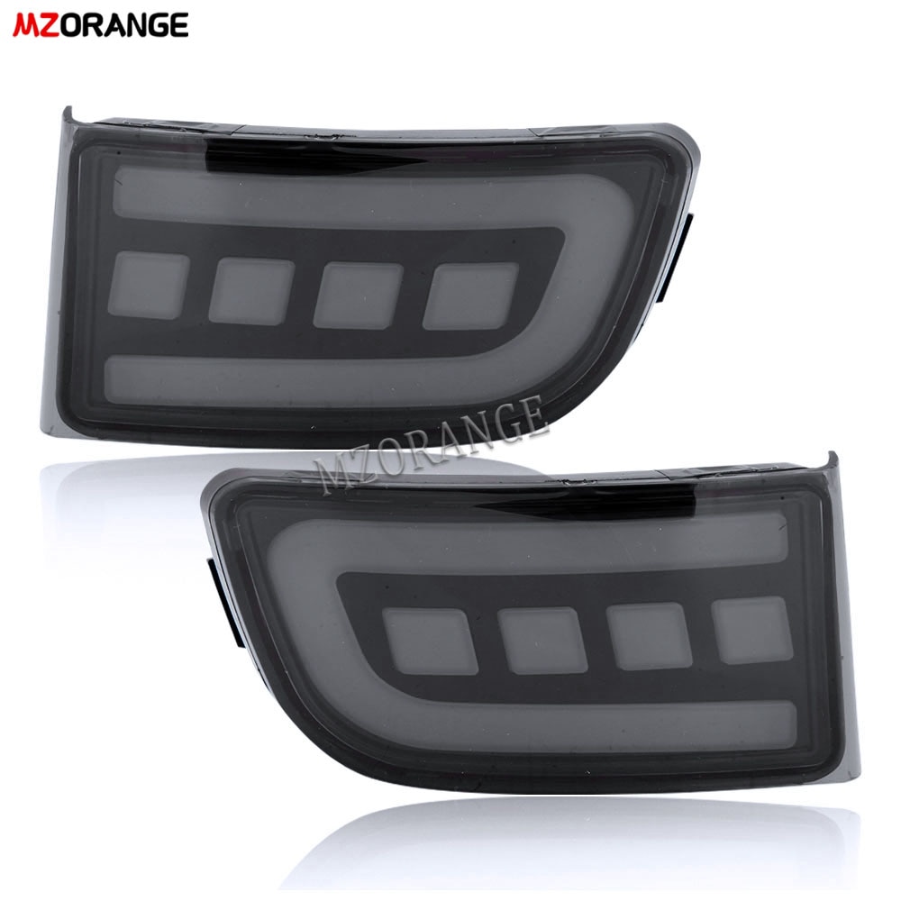 1Pair LED Rear Bumper Light For Toyota Land Cruiser Prado LC120 Fj120 120 2003 2004 2005 2006 2007 2008 2009 Stop Fog Lamp