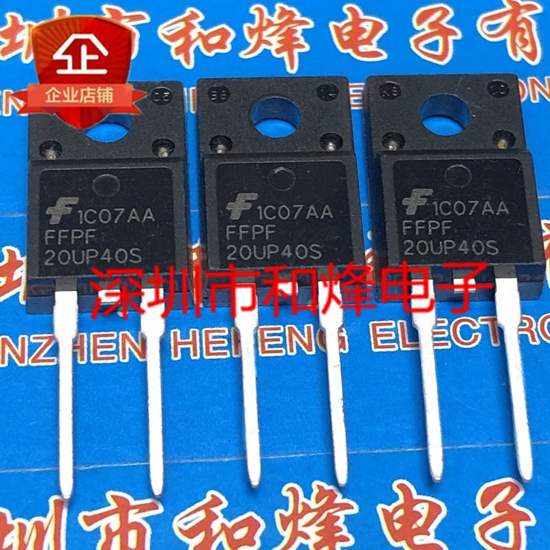 30pcs original new FFPF20UP40S TO-220F-2 400V 20A