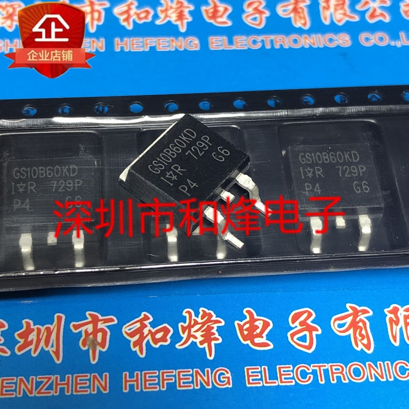 30pcs original new GS10B60KD IRGS10B60KD TO-263 600V 12A