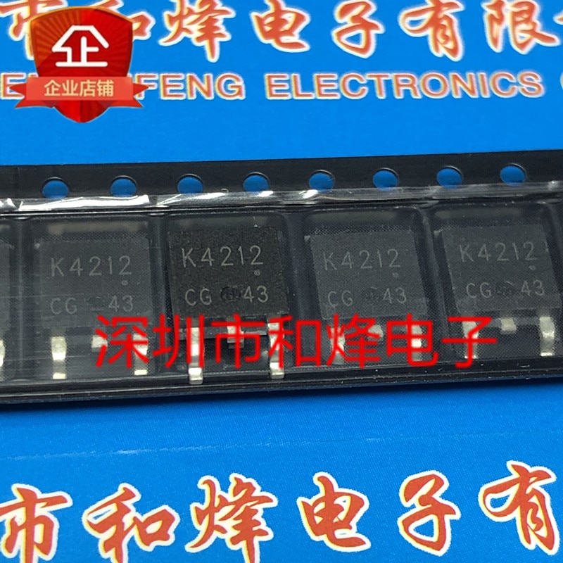 30pcs original new K4212 2SK4212 FET TO-252 30V 48A