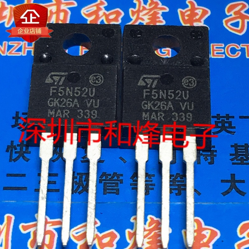 30pcs original new STF5N52U TO-220F