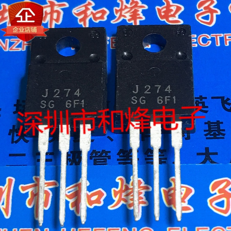 30pcs original new J274 2SJ274 TO-220F -100V -12A