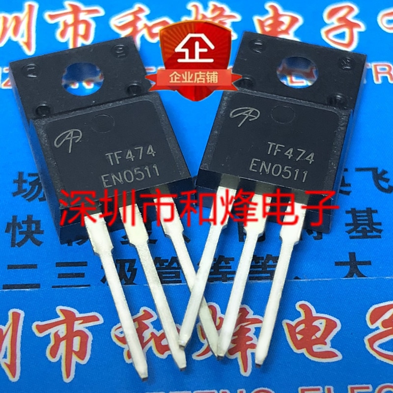 30pcs original new TF474 AOTF474 TO-220F 75V 47A
