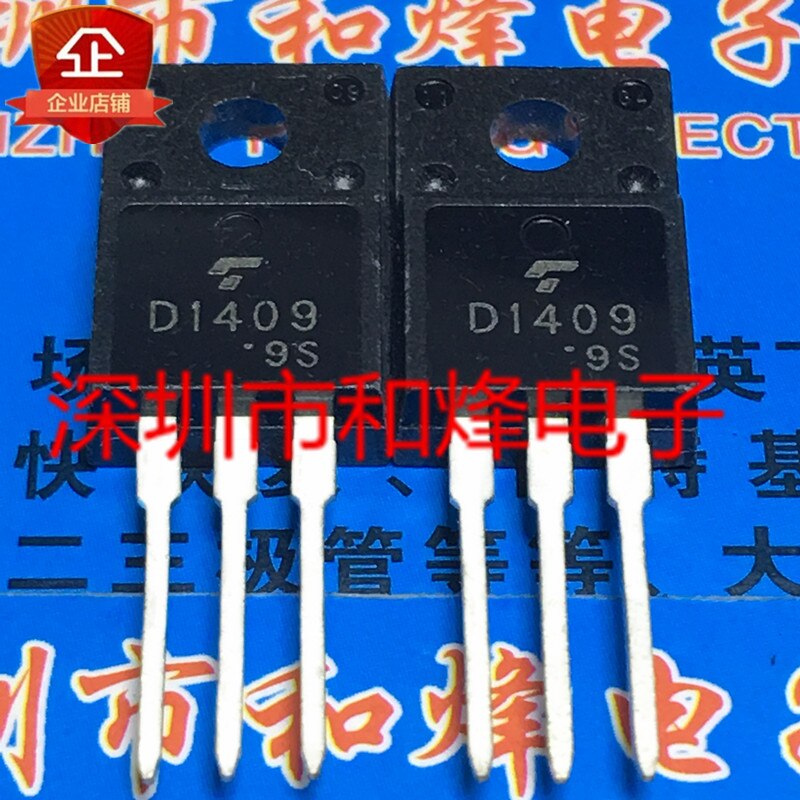 30pcs original new 2SD1409 D1409 TO-220F 600V 6A