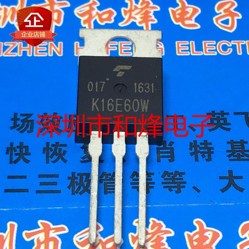 30pcs original new TK16E60W K16E60W TO-220 600V 15.8A