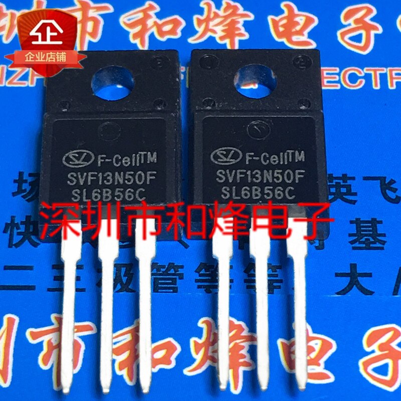 30pcs original new SVF13N50F TO-220F 500V 13A