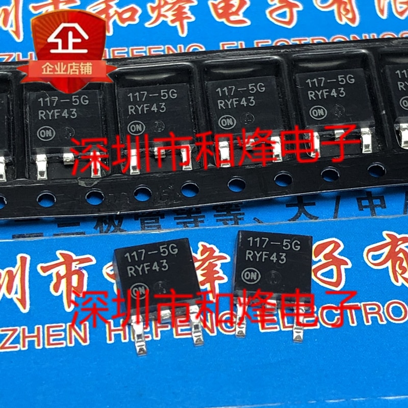 30pcs original new 117-5G NCP117DT50RKG TO-252 5.0V