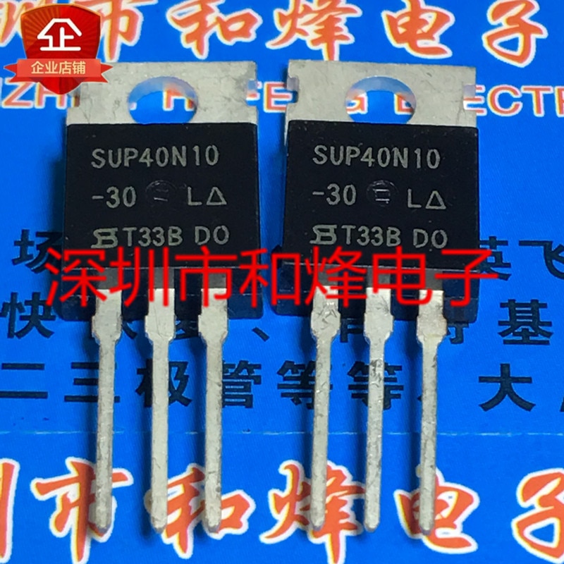 30pcs original new SUP40N10-30 TO-220 100V 40A