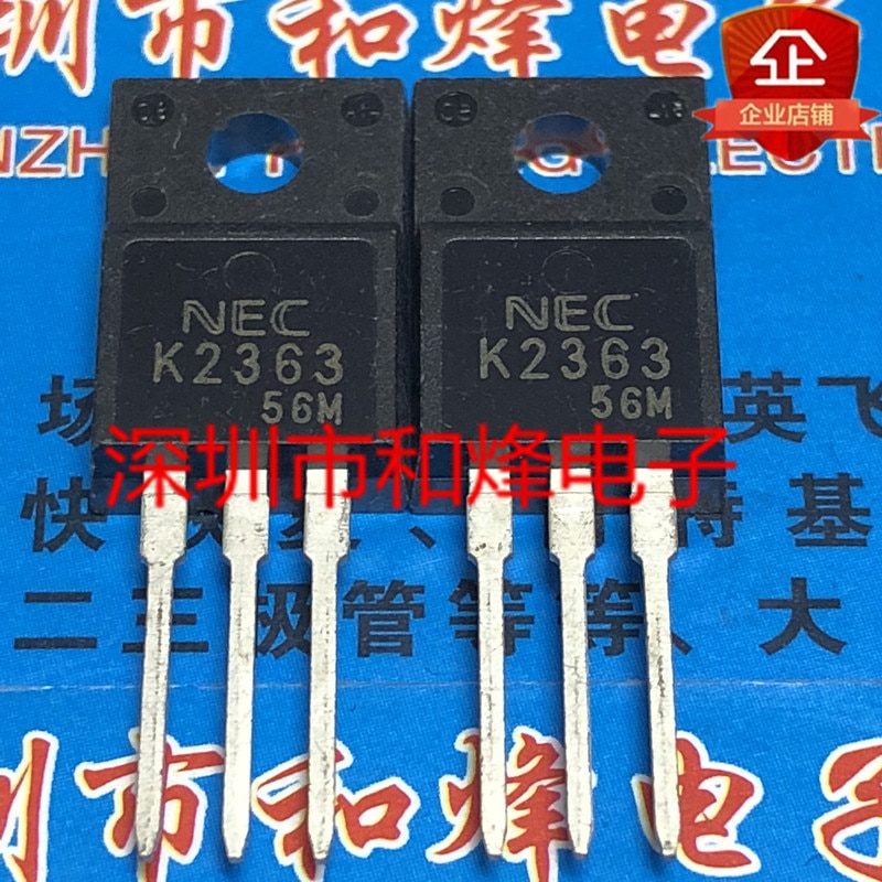 30pcs original new K2363 2SK2363 TO-220F 500V 8A