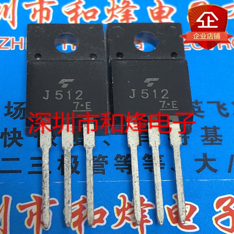 30pcs original new J512 2SJ512 TO-220F -250V -5A
