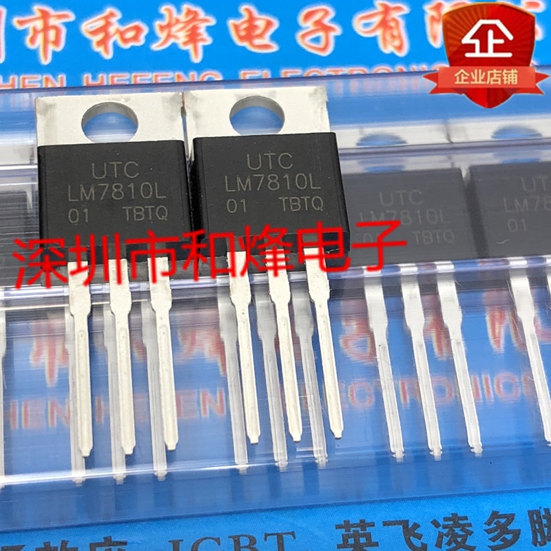 30pcs original new LM7810L TO-220 10V 1.5A