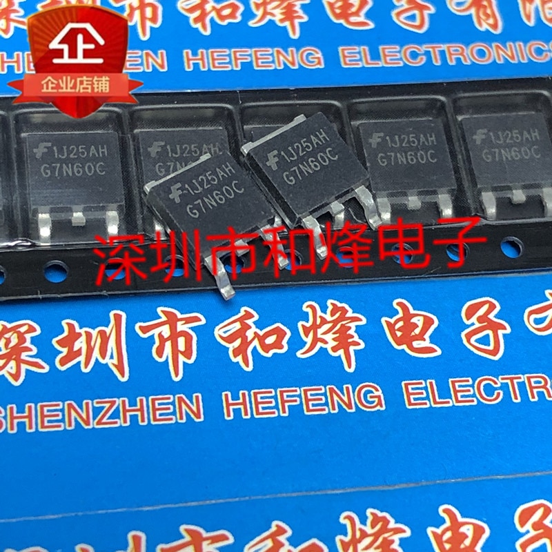 30pcs original new G7N60C HGTD7N60C3S TO-252 600V 14A