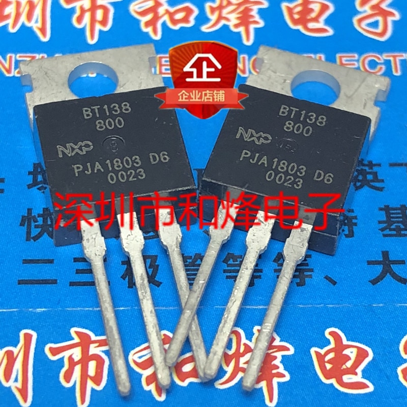 30pcs original new BT138-800 TO-220 800V 12A