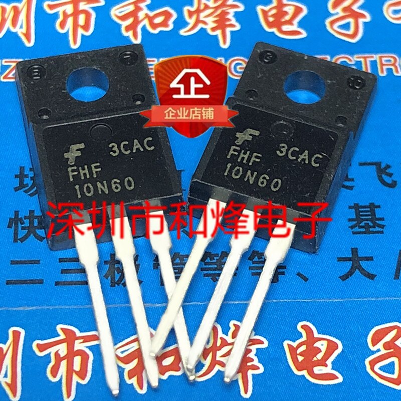30pcs original new FHF10N60 TO-220F 600V 10A