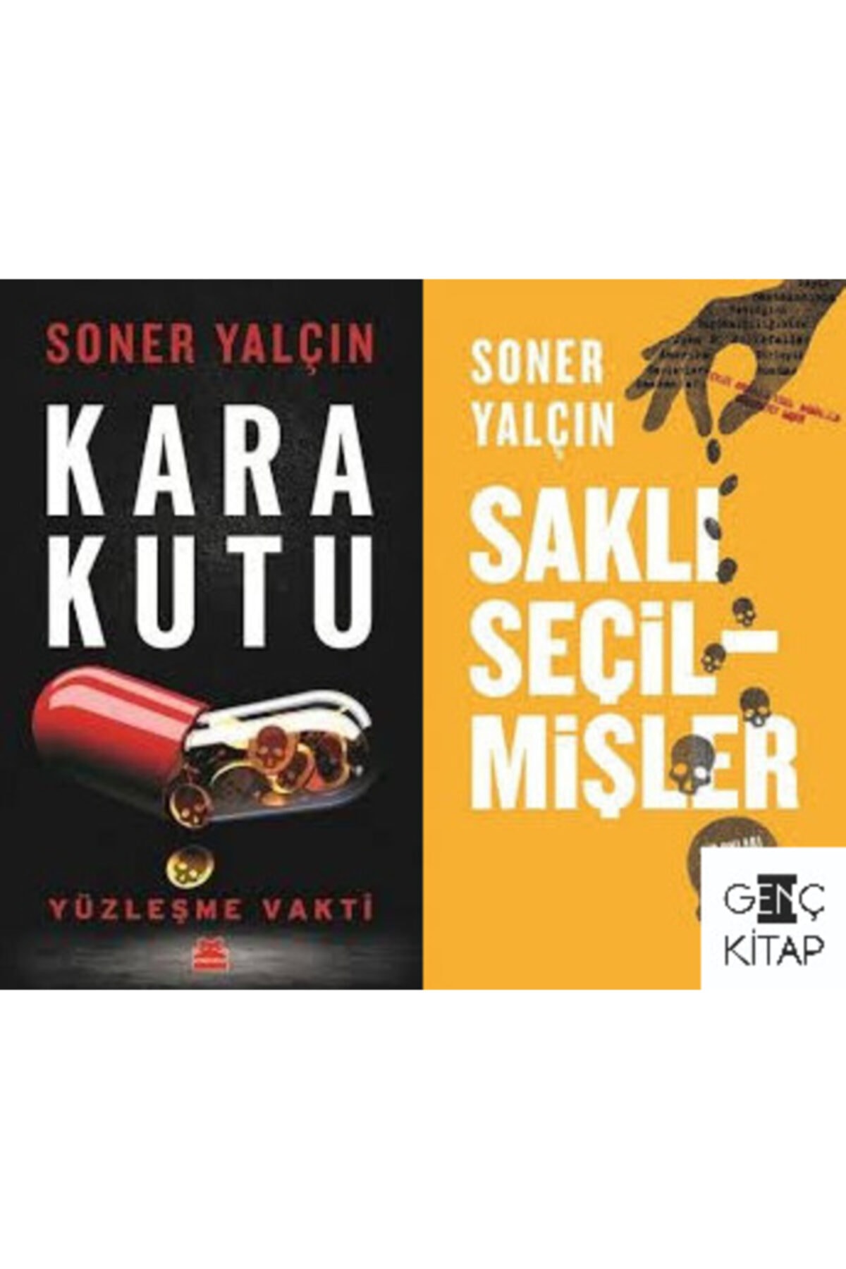 Soner Yalçın 2 Book Set Black Box-Stored Seçilmişler