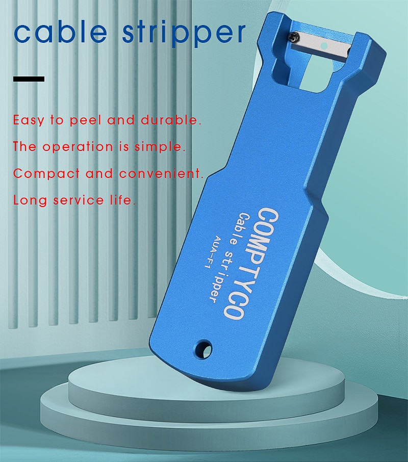 NEW AUA-F1 Optical Fiber Tool Longitudinal Stripper Cable Jacket Slitter 8.5mm 10.4mm 14mm Cable Sheath Cutter Slitter