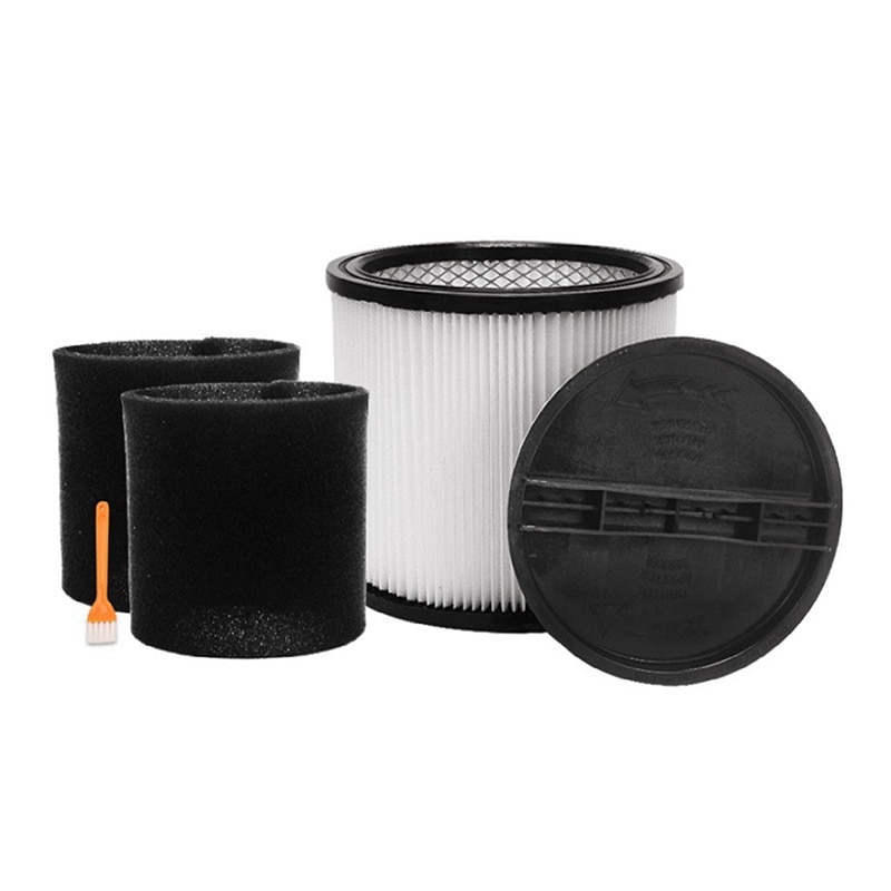 Replacement Filter For Shop-Vac 90350 90304 90333 Fits Most Wet Dry Vacuum Cleaners 5 Gallon And Above Filters With Lid