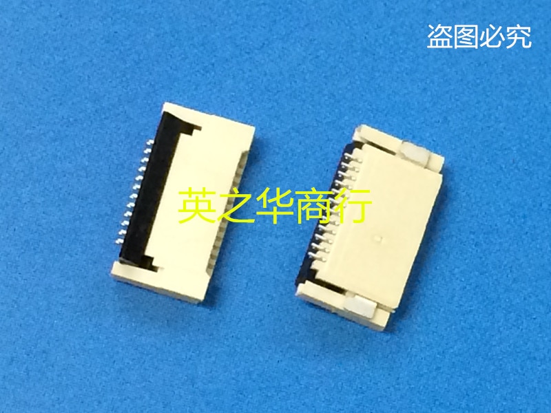 30pcs original new FPC connector 0.5MM spacing rear lock 12P