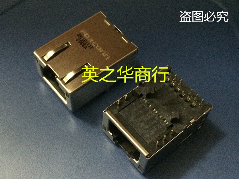 30pcs original new JFM3811B-1112-7F 34040FB00-600-G RJ45 Ethernet port