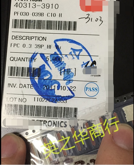 30pcs original new 40313-3910 Connector PF030-039B-C10-H FPC 0.3 39P HF-BR