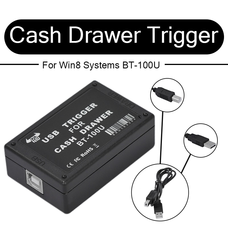 Cash Drawer Driver Trigger With USB Interface Switch Control For Any Cash Drawer Command Available For Win8 Systems BT-100U
