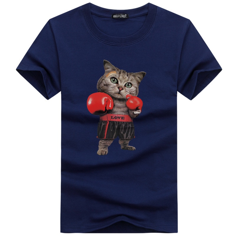13949 100% cotton digging the moon print funny mens o-neck t shirts fashion men's tops men T-shirt cool men tshirt male men
