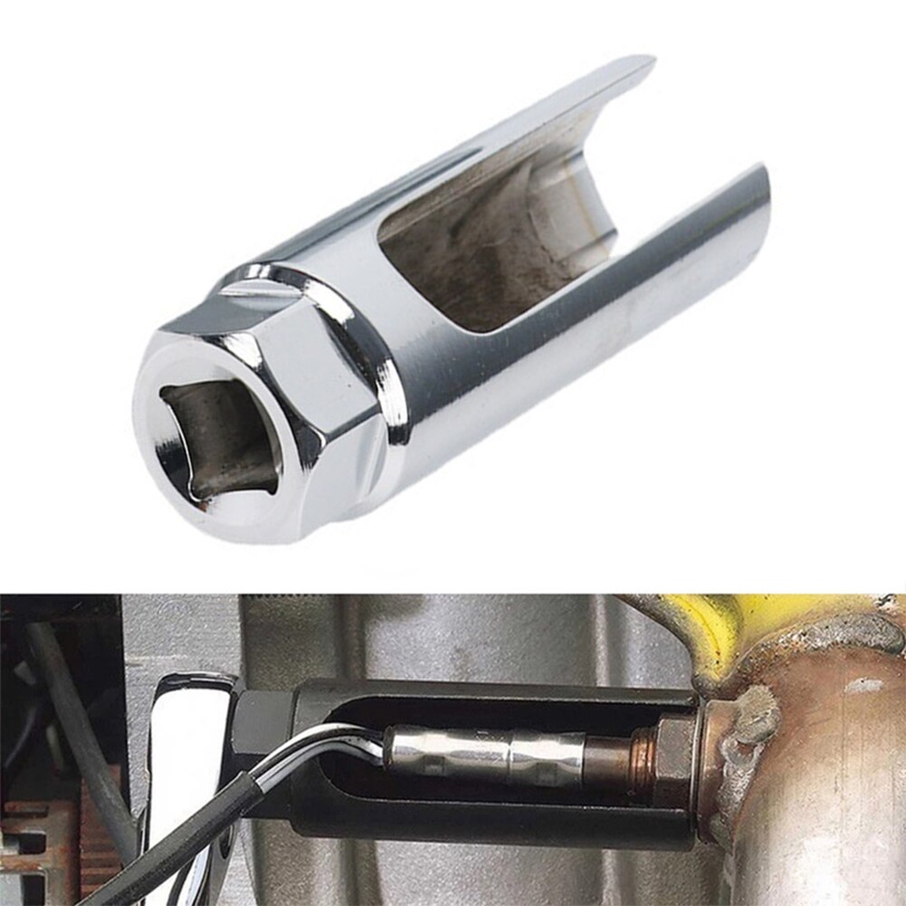 Car Lambda Oxygen Sensor Socket Universal Oxygen Sensor Socket Wrench Remover 22mm 1/2 Inch Professional Car Accessories