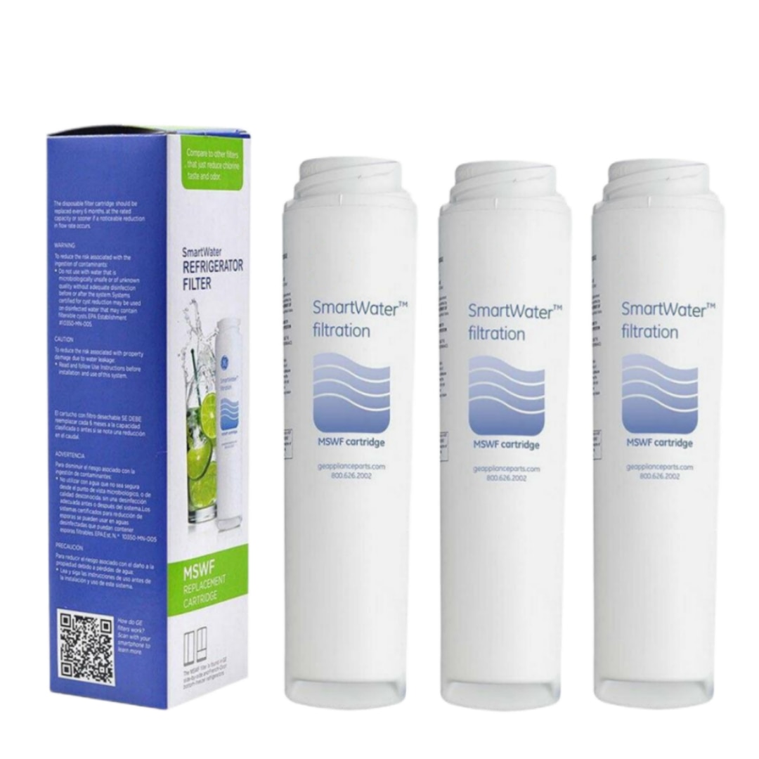 Activated Carbon Ge MSWF Refrigerator Water Filter Replacement For 101820A、101821B、 AP3997949、MSWF3PK、MSWFDS、PS1559689、 CF12