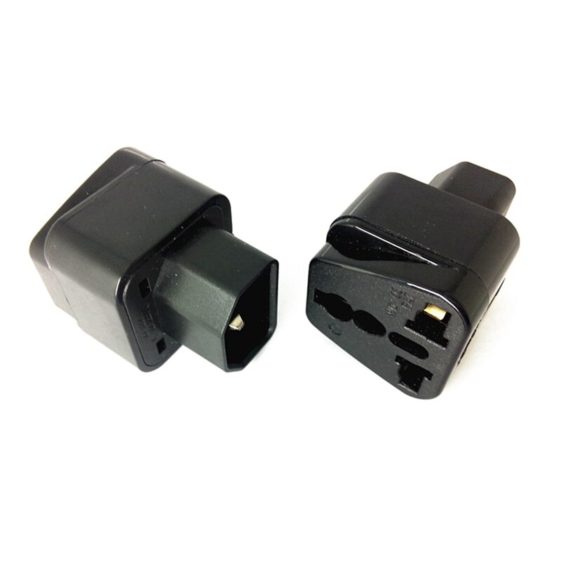 4X PDU Special Conversion Plug UPS C13 To Universal Socket Server IEC320-C14 Plug WD-320