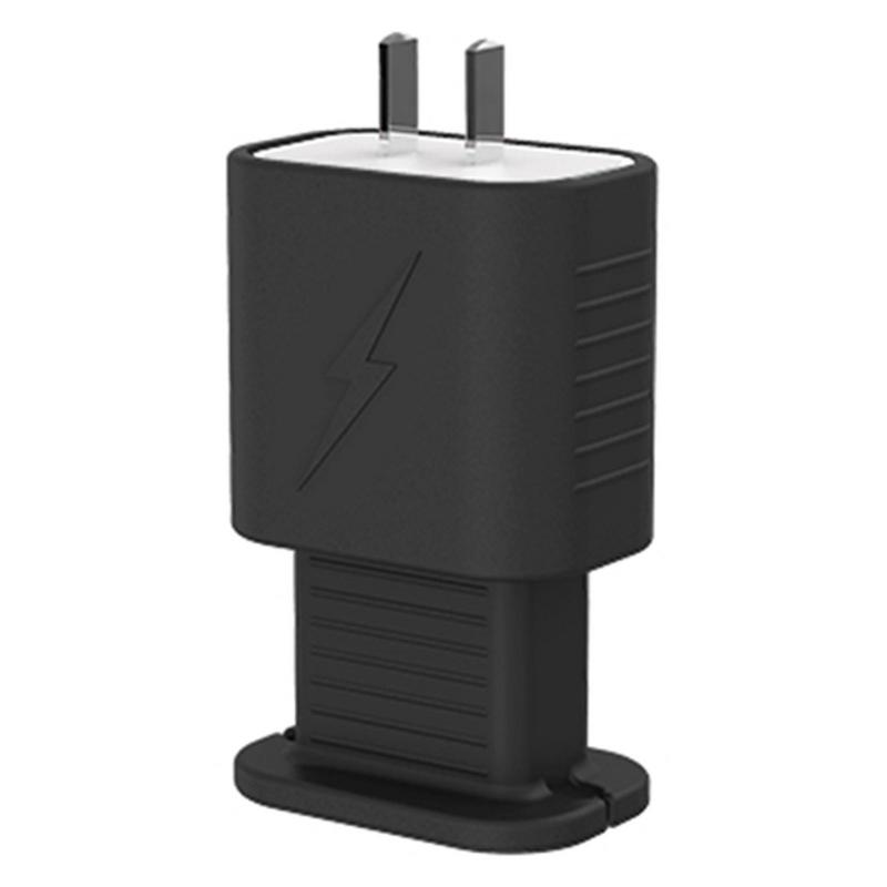 Data Cable Organizer Power Adapter Protective Case Cover For Mobile Phones Fast Charger Silicone Storage Case