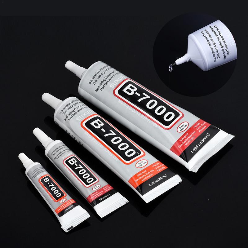 25ML 15ML 50ML B7000 Multi Purpose Glue Adhesive Epoxy Resin DIY Crafts Jewelry Making Glass Phone Touch Screen Super Glue B-700