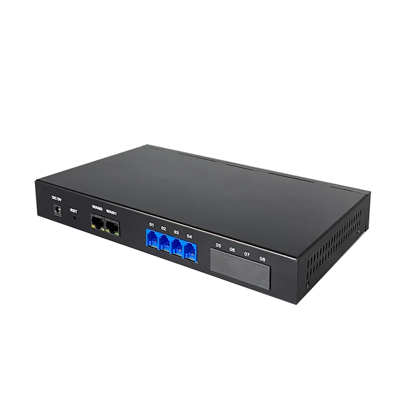 New IP PBX Desktop 32 SIP Users Business IP Pabx 16G Storage Hotel IP Pbx System 4 FXO Standard SIP Protocol System PXU104-P32