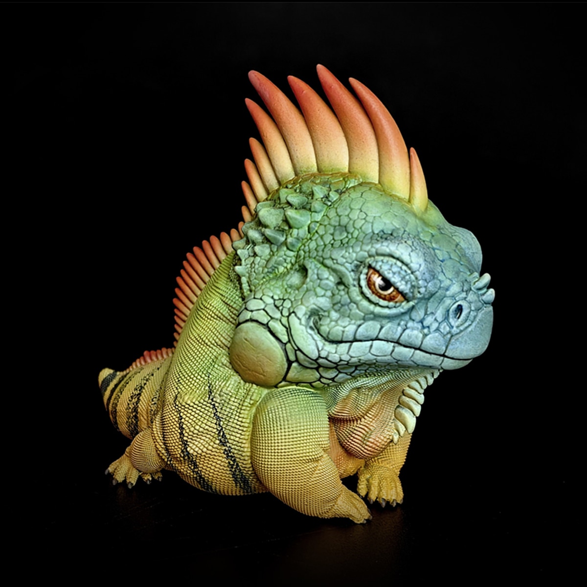 Pre-sale! Lizard Kingdoms Model Common Green Iguana Iguana Limited Version Animal Figure Adult Kids Toys Xmas Gift Desktop Decor