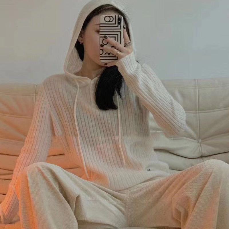Sweater Women Hoodies Wool Knitwears 2023 New Spring Clothes V-neck Sweaters Knit Pullover Woolen Jumper Tops Korean Fashion y2k