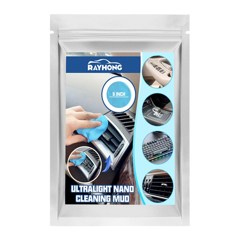 Car Cleaning Gel Auto Air Vent Interior Detail Removal Putty Cleaning Keyboard Cleaner Reusable Cleaner Gel Car Cleaning Tool
