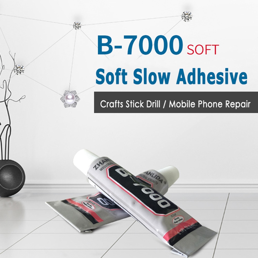 B7000 Mobile Phone Screen Repair Glue Stick Mobile Phone Screen Warpage Frame Water Drill Transparent Soft Glue
