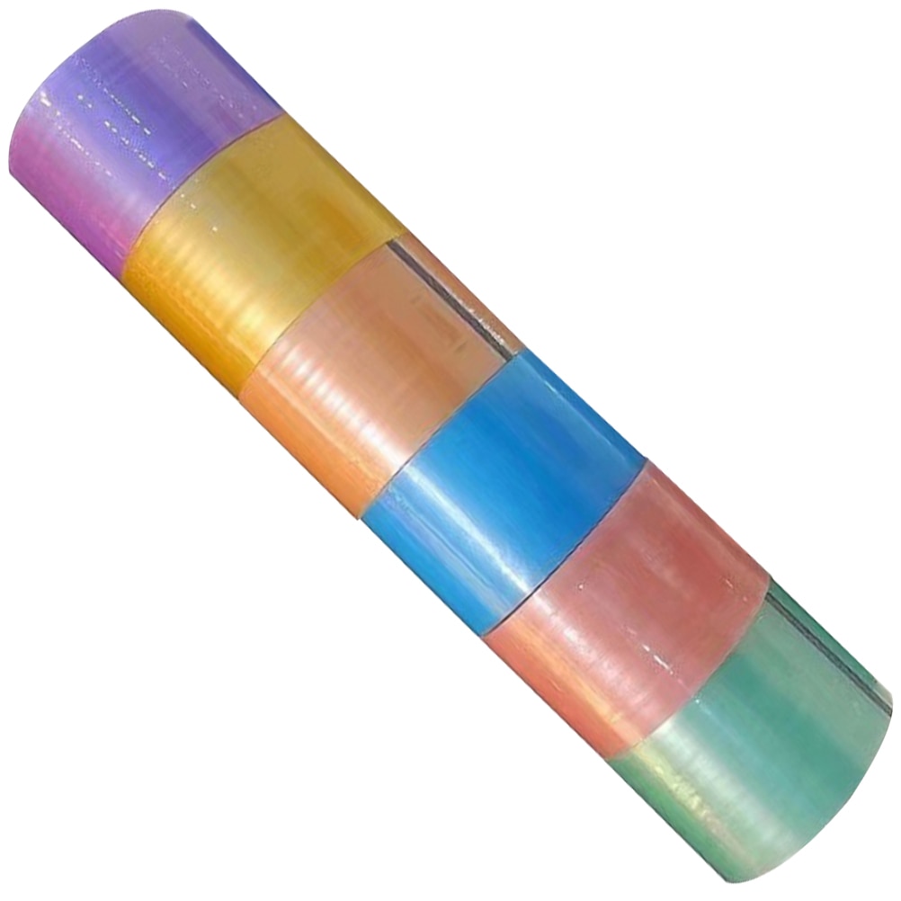 Tape Tapes Sticky Washi Colored Toys Diy Decompression Adhesive Color Toy Rolling Craft Supplies Wrapping Crafts Funny Gift