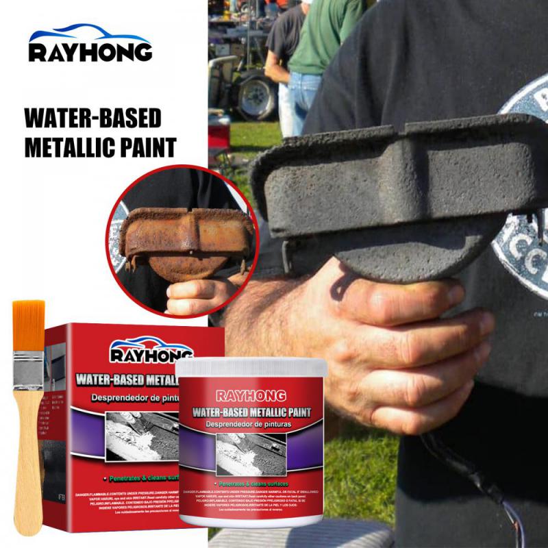 100ml Auto Anti Rust Paste Multi Purpose Metal Surfaces Repair Rust Remover Car Chassis Rust Converter Car Maintenance Cleaning