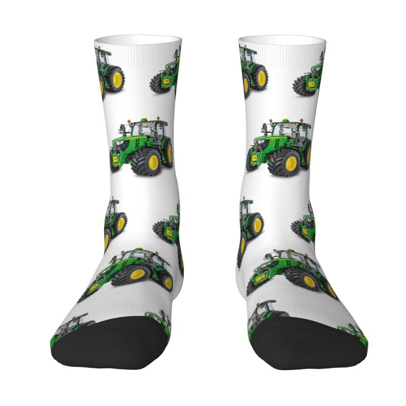 Tractor Men's Crew Socks Unisex Novelty Spring Summer Autumn Winter Dress Socks