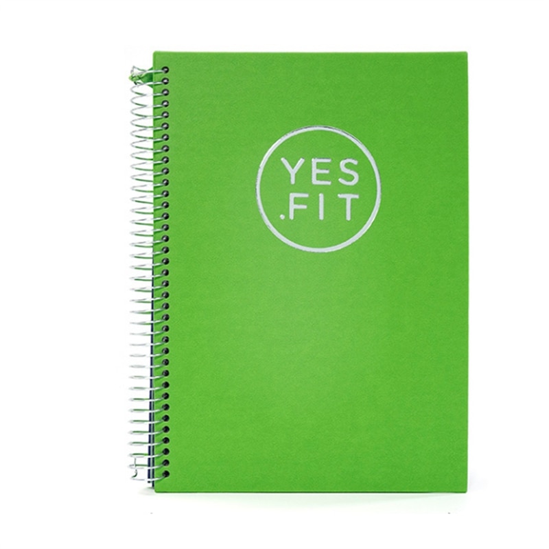 Fitness Journal Workout Planner Gym Notebook,Workout Tracker,Exercise Log-Book For Men Women Workout Accessories(Green)