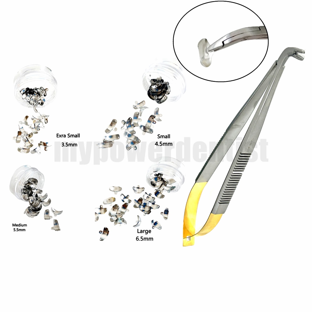 Dental Sectional Matrix 3D Matrices Hole Band Protrusions/Matrice Tweezers